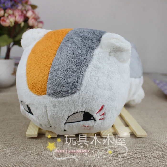 

Natsume's Book of Friends Toy Lying Nyanko Sensei Yuujinchou Cat Plush Doll Cute Kawaii Stuffed Animals Kids Toys for Girls Boys