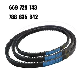 Motorcycle Scooter Drive Belt 669 729 799 743 788 835 842 for GY6 50cc 150cc 139qmb 1p39qmb 147qmd 152qmi 157amj Minarelli JOG