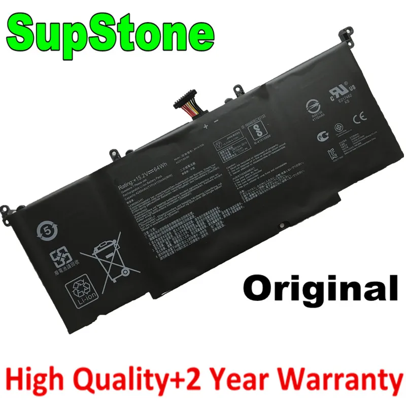 Supstone-bateria do Portátil para Asus Strix Fx60vm Zx60v Gl502 Fx502vm Gl502vm Gl502vm Gl502vm S5vs S5vm S5vt6700 Zx60vm Fx60vm B41n1526
