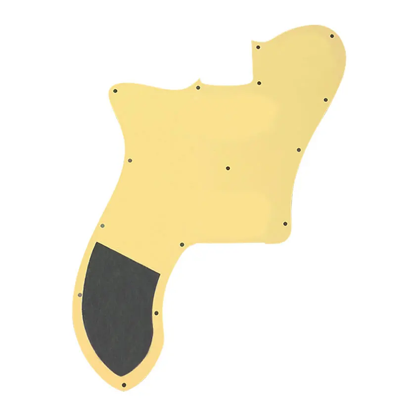 Xinyue Guitar Parts -For 15 Hole Screws US Fd 72 Tele Deluxe Reissue With Blank Guitar Pickguard Replacement Many Colors