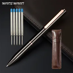 Luxury Business office gifts Rollerball Pen for Student School Supplies Metal Ballpoint Pen