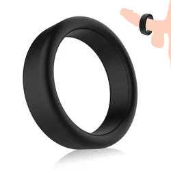 Silicone Penis Ring Premium Stretchy Cock Ring for Last Longer Harder Stronger Erection Pleasure Enhancing Sex Toy for Man or Co