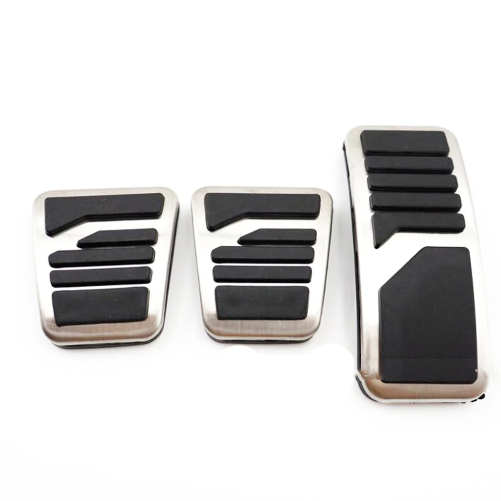 Car Clutch Brake Accelerator Pedal Foot Covers For Mitsubishi ASX Outlander Lancer EX Eclipse Cross Pajero