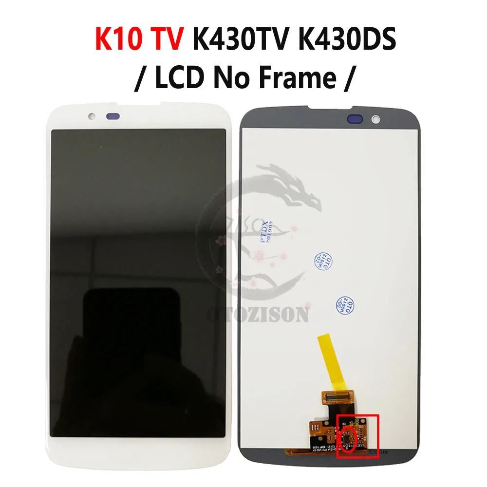 LCD With Frame For LG K10 LTE K410 K420N K420 K430 K430DS / K10 TV K10TV K430TV Full Display Screen Touch Digitizer Assembly