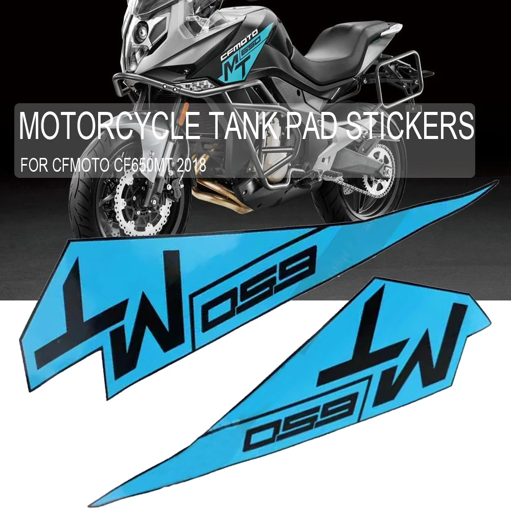 Motorcycle Side Tank Pad Sticker Decals Fuel Oil Tank Pad Decoration For CFMOTO 650MT