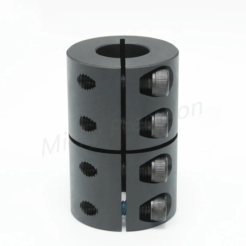 Couplings Motors Carbon Steel Slit Type one-piece High Torque Coupling Clamping Straight Cylinder Diameter 6-50mm