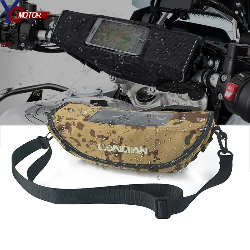 For BMW R 65 75 80 100 GS/LS R 1150 R R 1250 R/RS Motorcycle Phone Holder Handlebar Bag Waterproof Travel Bag storage Tool Box