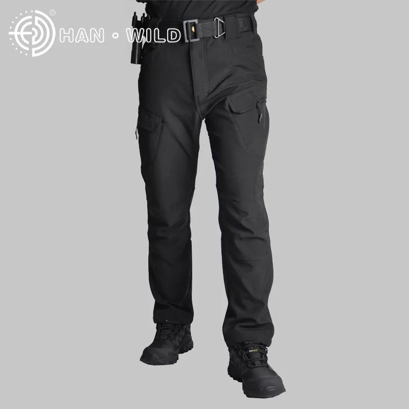 Men's Python Pants Gear Many Pockets Cotton Cargo Trousers Waterproof