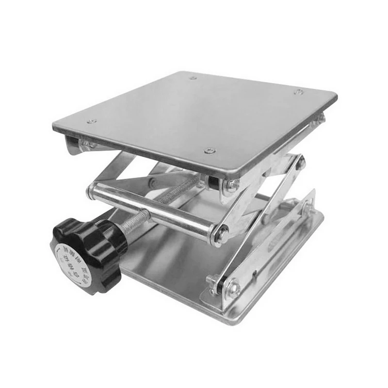 1 pz tavolo elevatore Router in alluminio lavorazione del legno incisione laboratorio supporto di sollevamento Rack piattaforma di sollevamento manuale panche per la lavorazione del legno