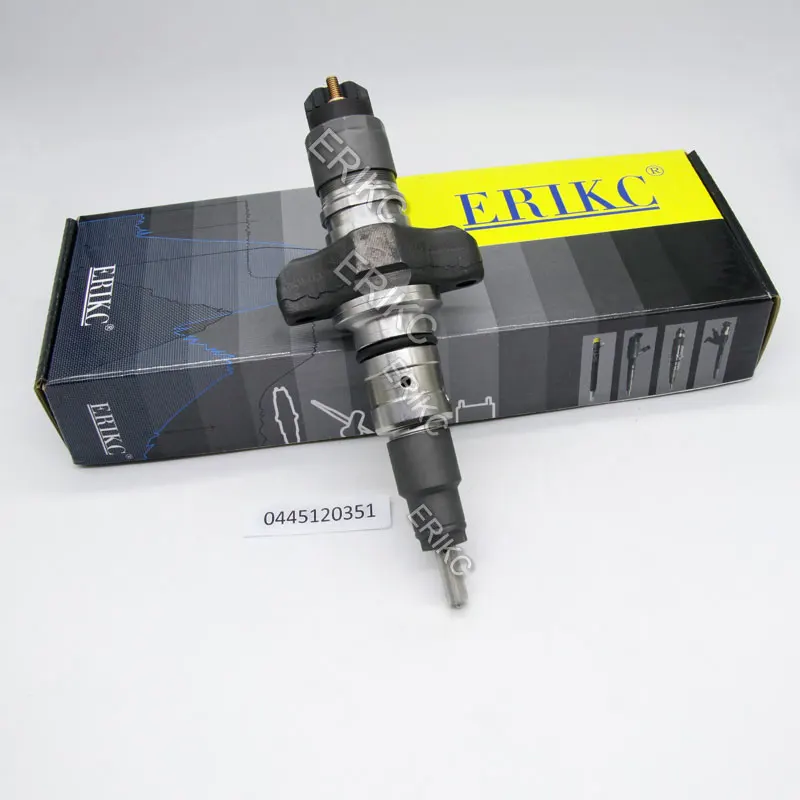 ERIKC Diesel Fuel Injection Parts 0445120351 Injector Assy 0 445 120 351 Diesel Pump Full Injector Nozzle Set for Bosch Iveco