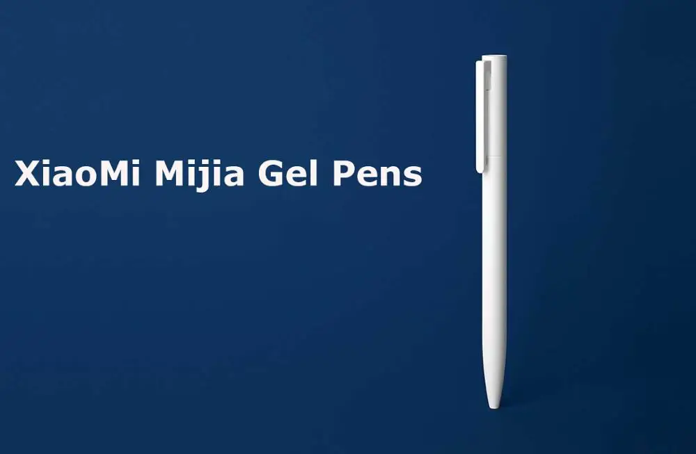 Baru Asli Xiaomi Gel Pen 0.5MM Black Ink Tekan Pena Jepang Mikuni Tinta Menulis Halus Gel Tinta Pena untuk sekolah Alat Tulis Kantor