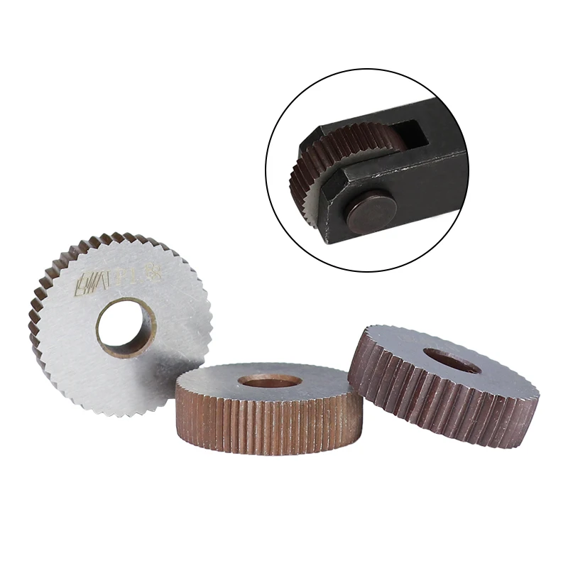 1.8mm Inner Hole Embossing Wheel Straight Knurling Knife Lathe Knurling Wheel Knurling Wheel Gear Shaper Cutter