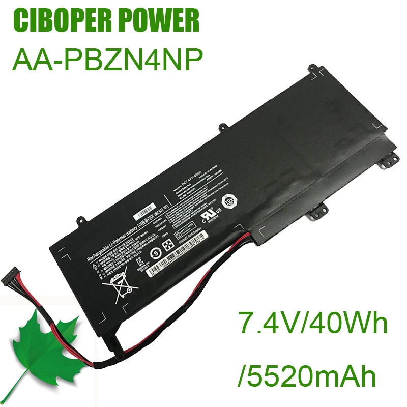 

CP Genuine Battery AA-PBZN4NP 7.4V/40Wh/5520mAh 1588-3366 BA43-00317A For 7 Slate XE700T1A XQ700T1A XE700T1C XQ700T1C