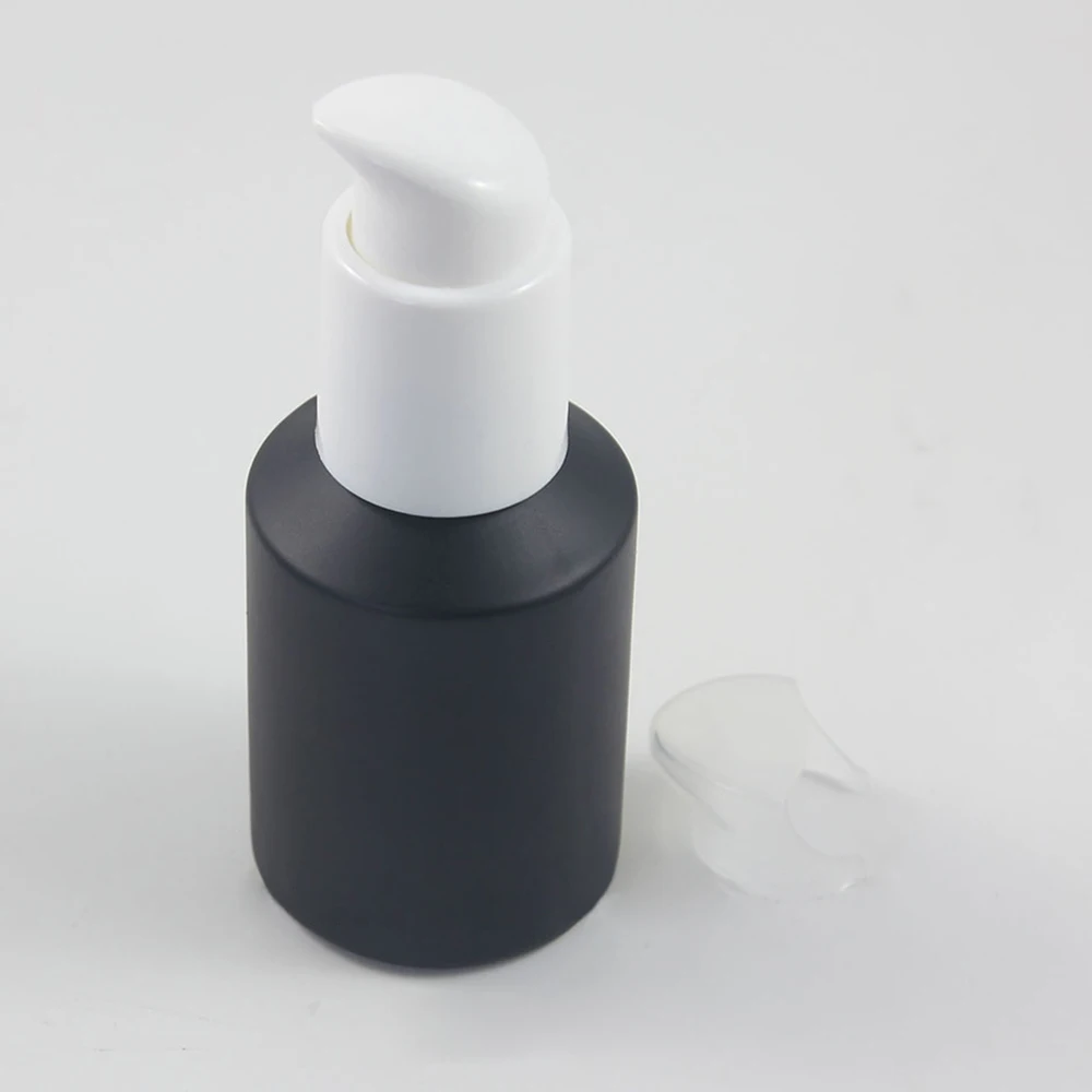 Hot Sale Design Lotion Bottle with White Pump 60ml Glass Container