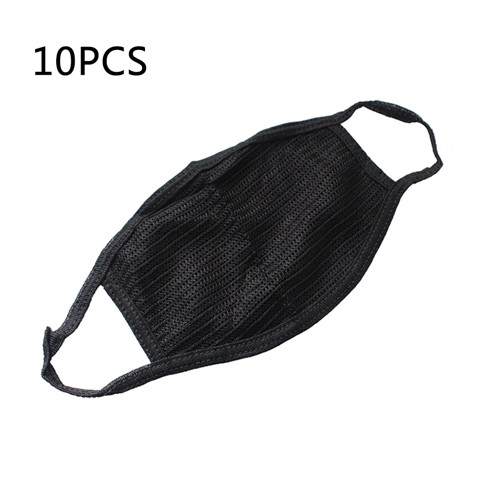 Mascarilla de prevención de contaminación a prueba de arena, máscara de lana fina de color aleatorio, 10 piezas, disponible para las cuatro