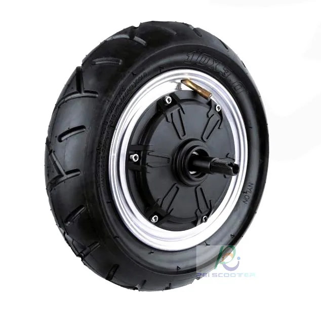 10inch 10 inch tyre BLDC brushless gearless power scooter wheel hub motor with disc brake phub-10SD