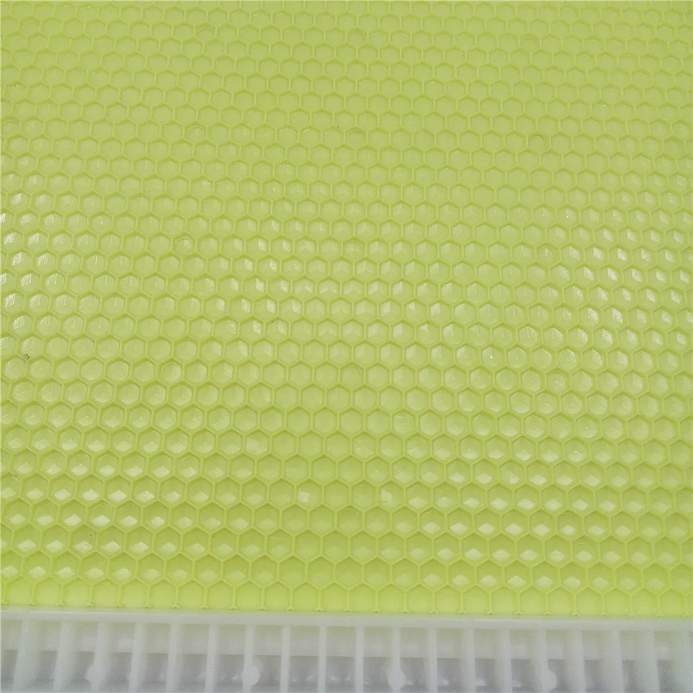 2pcs plastic honeycomb foundation sheet frame beehive frame beekeeping tool supply bee fame hive tool Apis mellifera cultivation