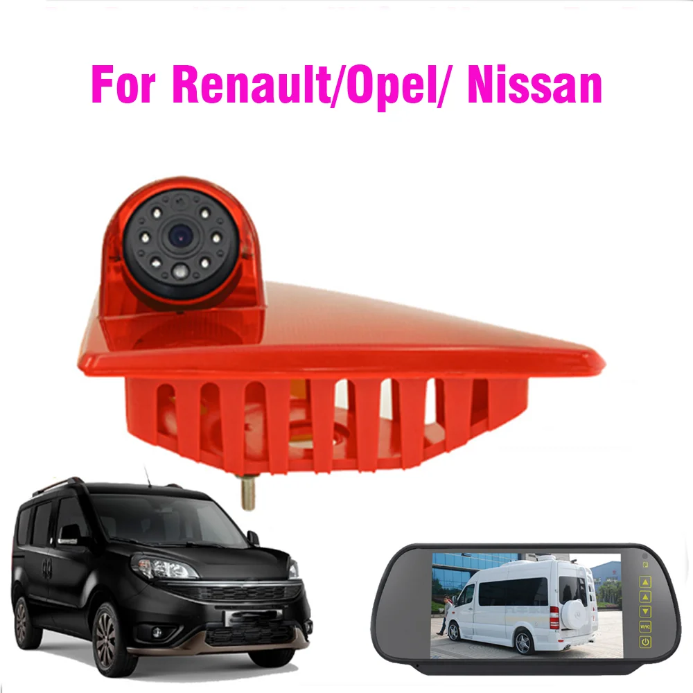 Stop Lights Rear View Brake Light Camera For OPEL Movano B + Nissan NV400 + Renault Master III 2010-2019