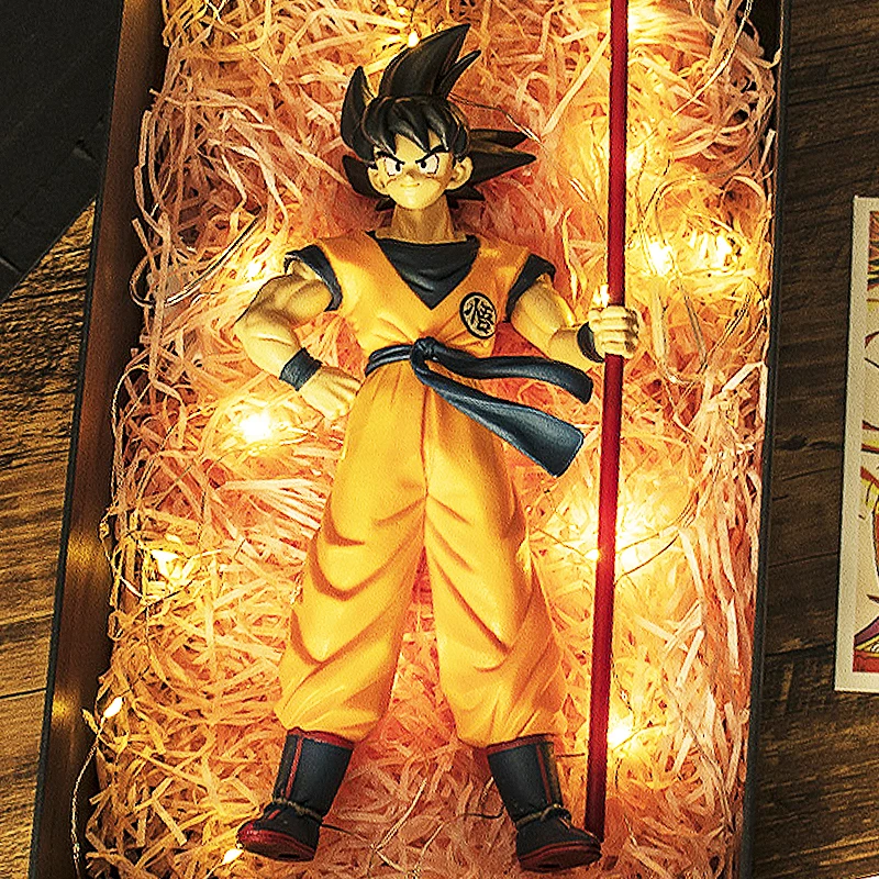 

18cm GO Anniversary KU Doll Action Dragon Z Ball Toys for Children Anime Figurine Figure PVC Model Brinquedos Black Hair