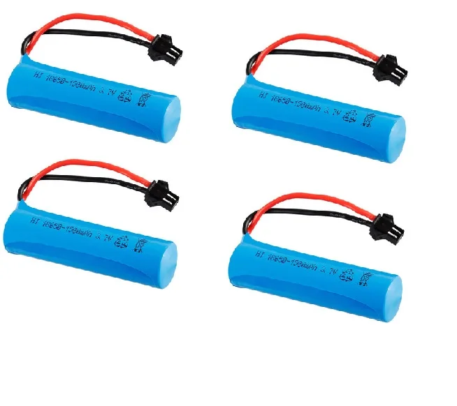 3.7V 1500mAh 18650 rechargeable Battery For RC TOYS helicopter Airplanes car Baot Tank Gun Truck Train Motorcycles 3.7v Battery