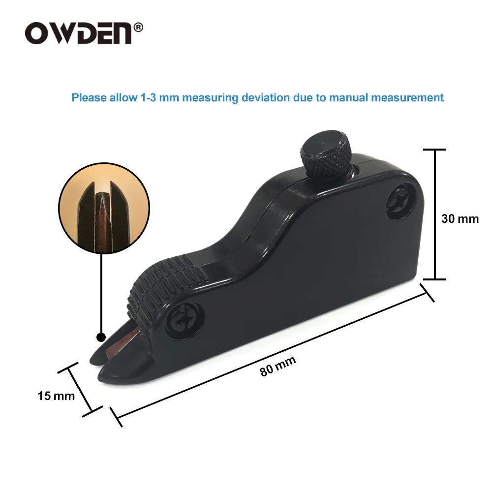 OWDEN Adjustable V-Gouge Tool Leather Craft Cutting Folds Box Corners