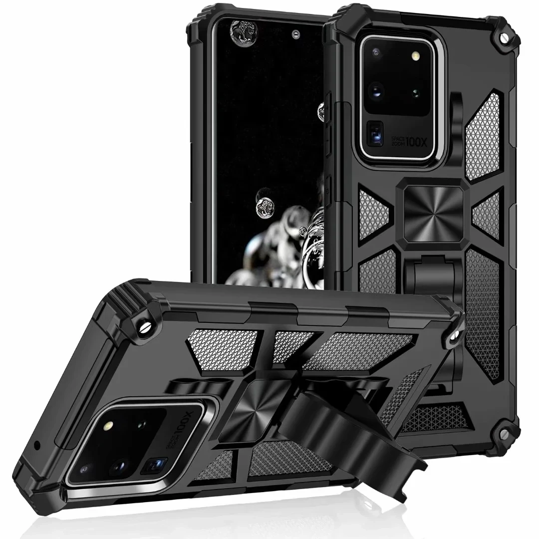 Shockproof Armor TPU Case For Samsung Galaxy A15 A35 A05S A05 A54 A34 A14 A53 A13 A32 S24 Ultra Magnetic Hidden Kickstand Cover