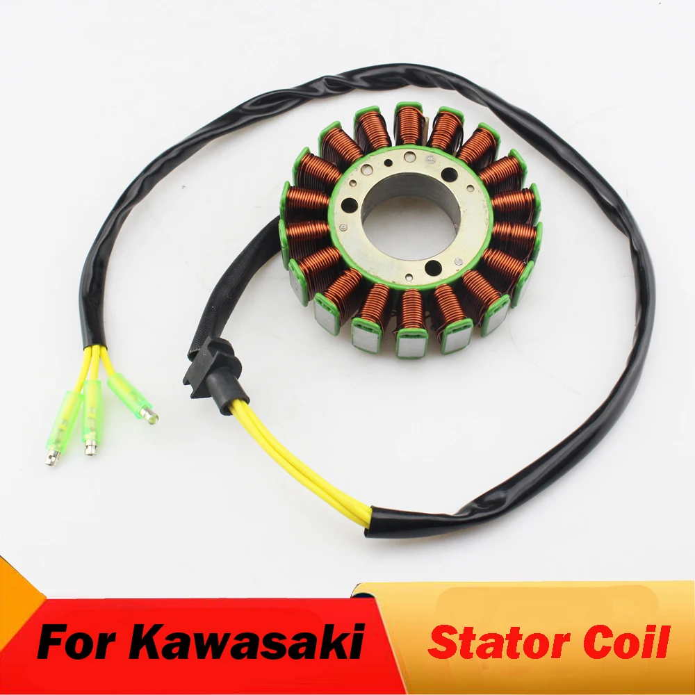 

For Kawasaki VN750 Vulcan 750 VN750 Twin ZN700 LTD GPZ750 ZX750 21003-1118 21003-1062 Motorcycle Generator Magneto Stator Coil