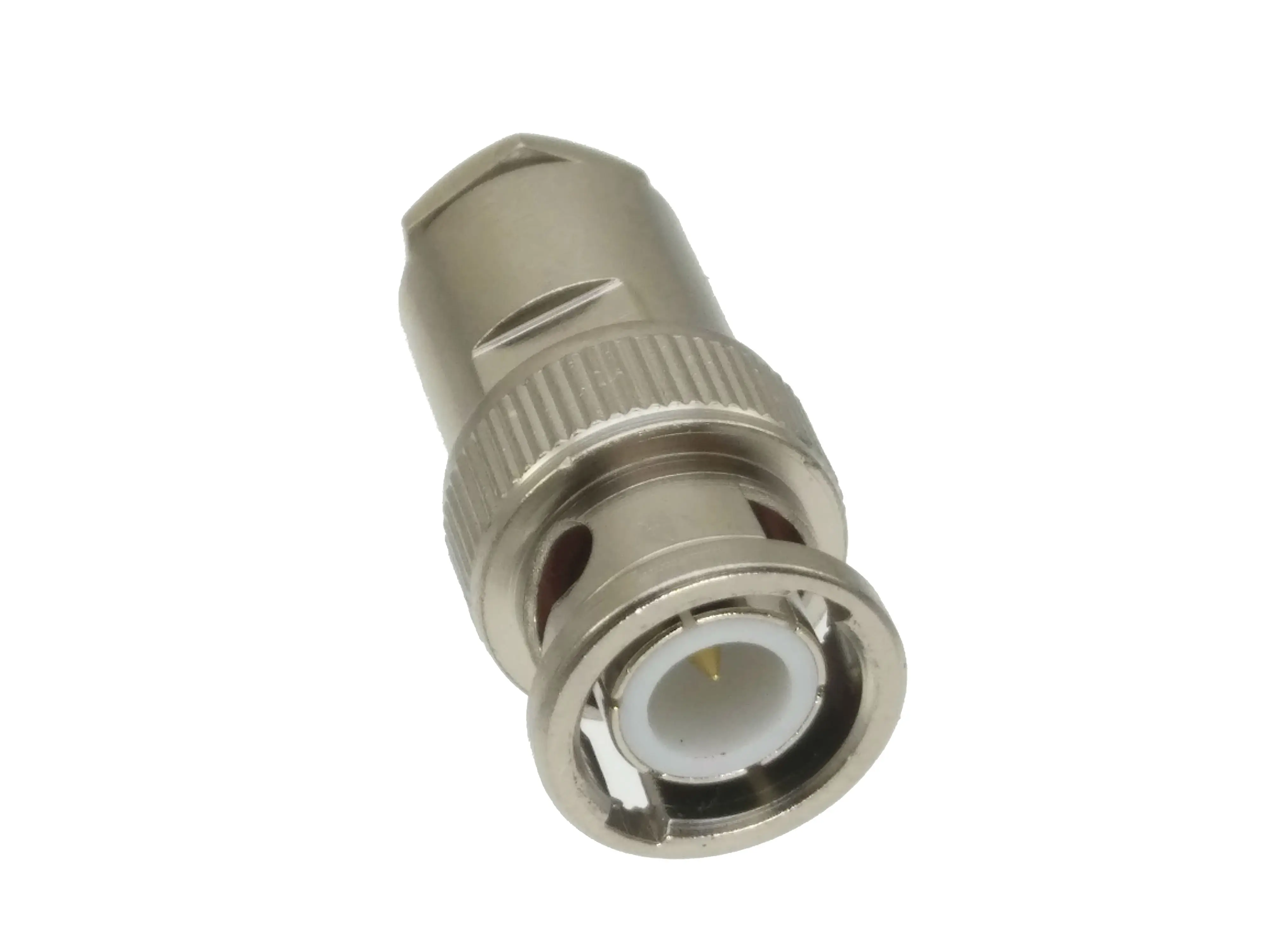 Connector BNC male plug clamp RG174 RG316 LMR100 cable straight