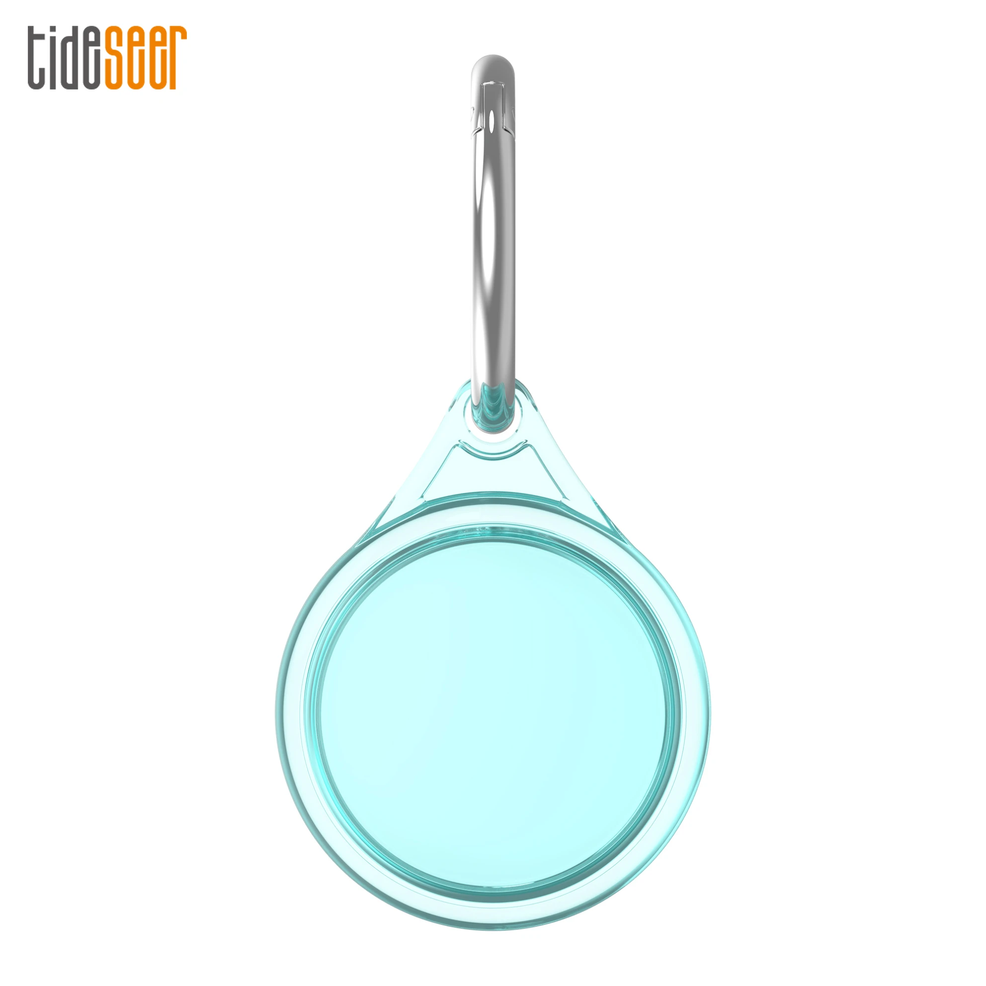 

For Airtag Keychain Protective Case Transparent TPU Soft Full Protector Cover for Apple Airtags Locator Tracker Protect Shell