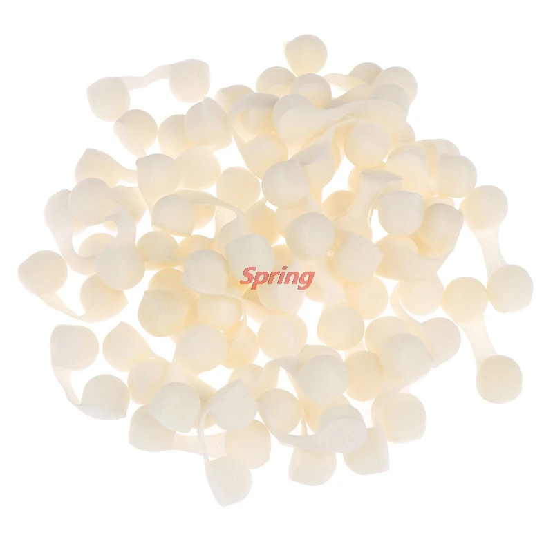 Popular 50Pcs/lot Anti-pollution Tanning Nasal Plug Spray Nose Filters Sponge