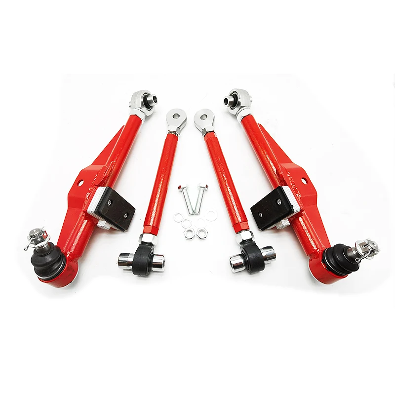 Front Lower Control Arms for Nissan Silvia 89-98 180SX 240SX S13 S14 High Angle Tension Rod