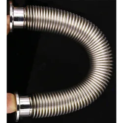 (Forming wave) KF High Vacuum Bellows Stainless Steel SS304 Fast Flexible Hose KF16/25/40/50 100/200/300/500/800/1000mm