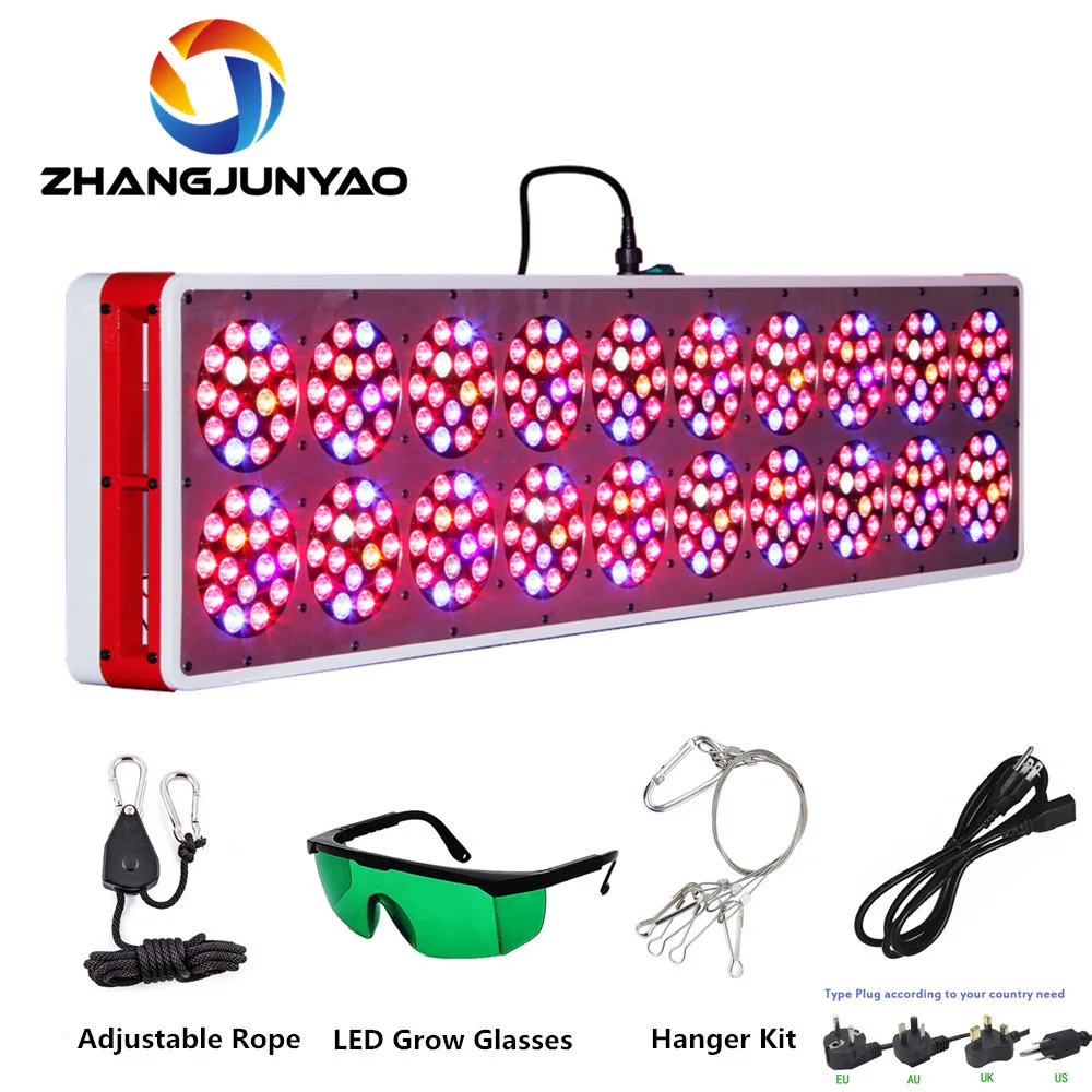 

Efficient 1500W Full-Spectrum Apollo20 LED Plant Growth Light Panel 10 Band and 5W Quantum Light, Suitable for All Indoor Plants