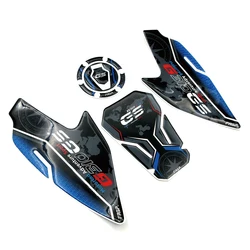 Motorcycle 5D Carbon Fiber Stickers Tank Pad Protector Racing Decal Accessories For BMW G310GS Adventure G310 GS GS310 2018 2019