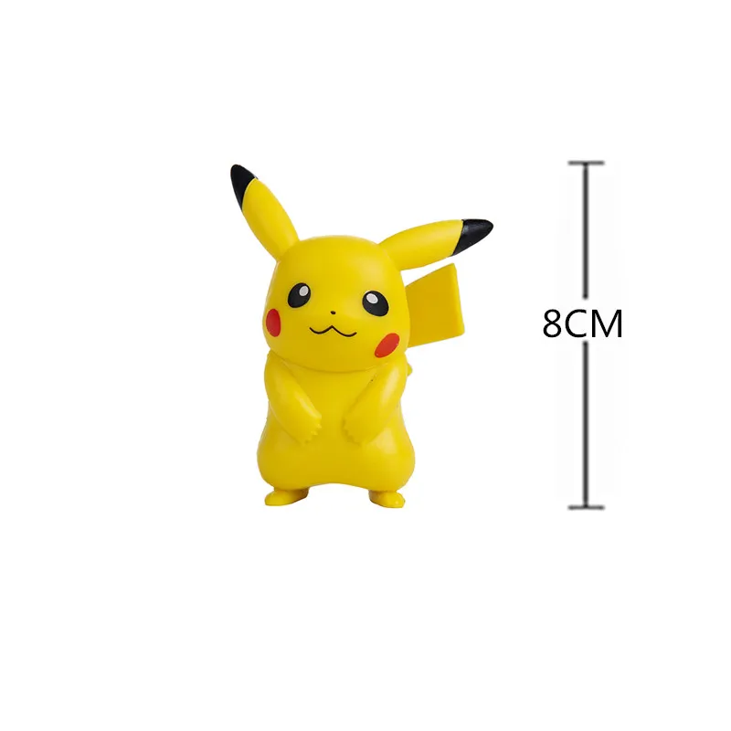 3-13cm Neue Pokemon Cartoon-Film-Anime-Figuren Pikachu Mewtwo Gurado Blastoise Sammlerstücke Actionfiguren Modell Spielzeug Geschenke – Detail 28