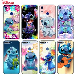 Lilo Stitch Cartoon For Honor 30i 10i 10X 9X 8X MAX 20 10 9 8 8A 8C 8S Prime 7A Pro Lite custodia in Silicone trasparente per telefono