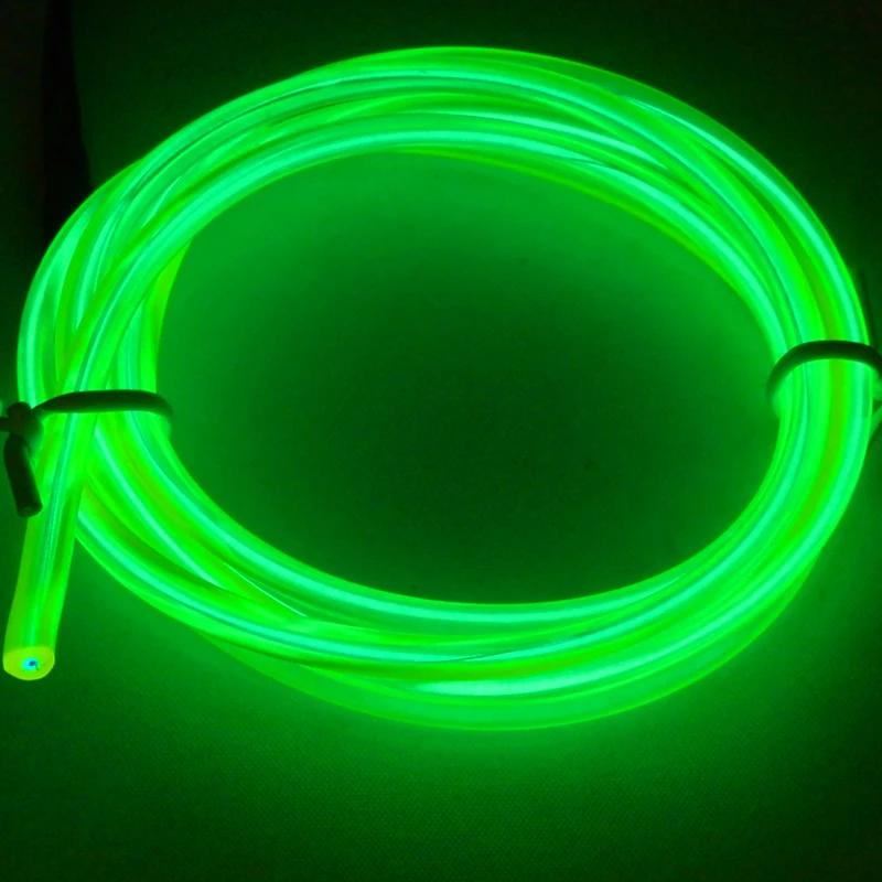 Brightness-D type- 100M Neon light EL wire Strip +220v InverterTen colors are available For decoration DIY