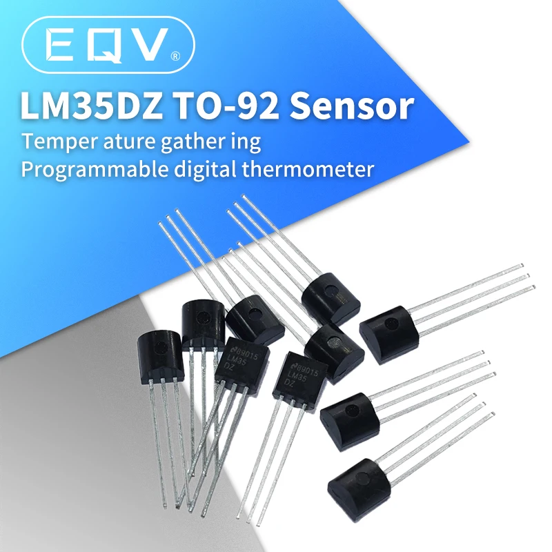 Circuito integrato LM35DZ LM35D TO-92 LM35 Sensori di temperatura centigradi di precisione