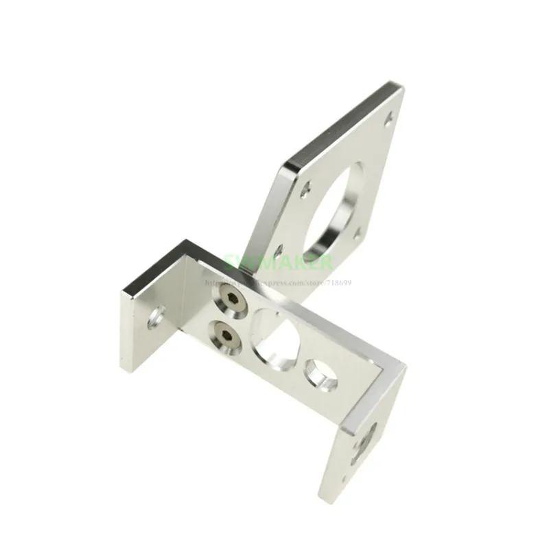 1 Chiếc CR-10 CR-10S Loạt Tất Cả Kim Loại Y Trục Động Cơ Cố Định Chân Đế/Nẹp Đen Cho 2040 Hồ Sơ Creality 3D Máy In Phần