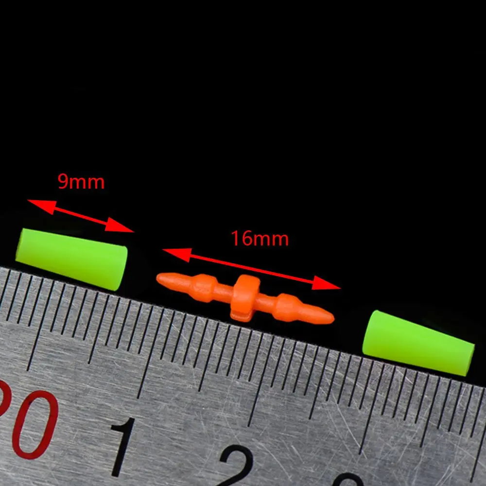 10 sets Palstic Rock Sea Fishing Anti Wind Bar Cara Rod Bobber Float Stoppers Fishing Tackle Fishing Float Stoppers