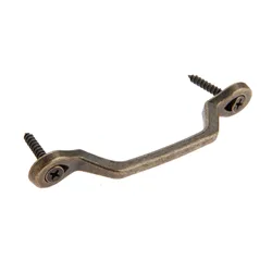 Vintage Handle Antique Bronze Pull 101mm*14mm Retro Knob Cupboard Kitchen Cabinet Drawer Wood Jewelry Box Furniture Hardware