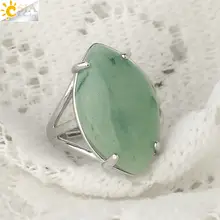 Adjustable Crystal Ring for Women Men #5