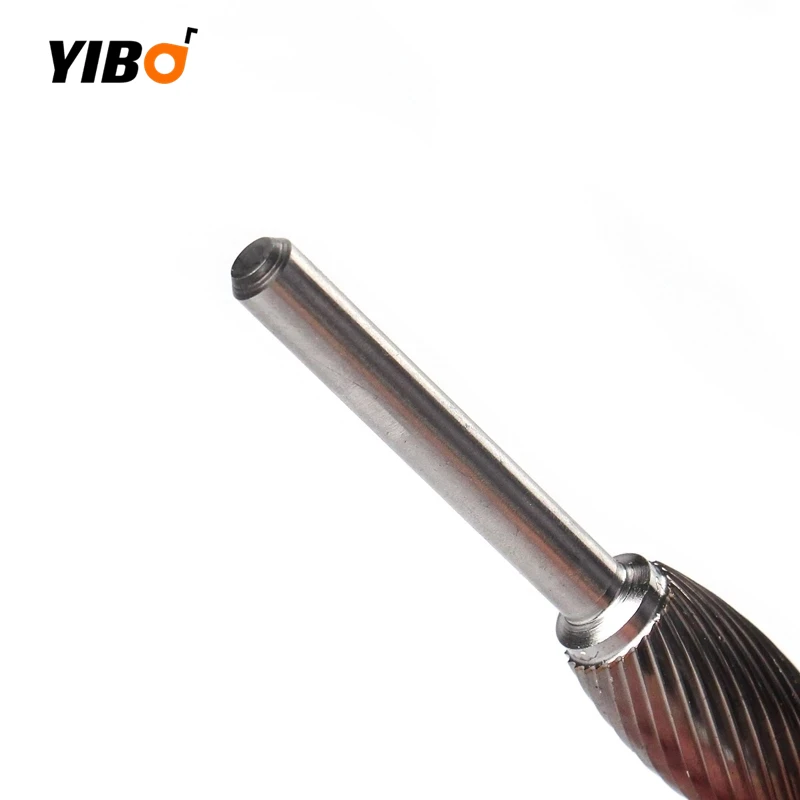 Tungsten Carbide Alloy Rotary File Tool H Type Burr Head Drill Milling Carving Abrasive Tool for Die Grinder