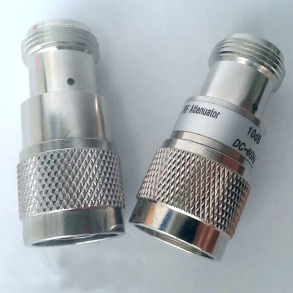 5W N-J.K Connector Type Coaxial RF Attenuator DC to 6.0GHz ,DC to 13GHz,1-60db,50 Ohm 4G LTE 5G ATT:1-60dB;DC-6G;5w