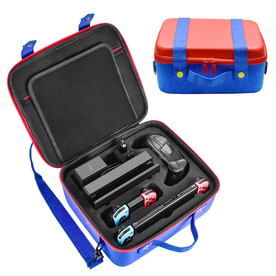 Multifunction Big Capacity EVA Portable Hard Shell Protective Storage Carrying Bag Case for Nintend Switch Accessories