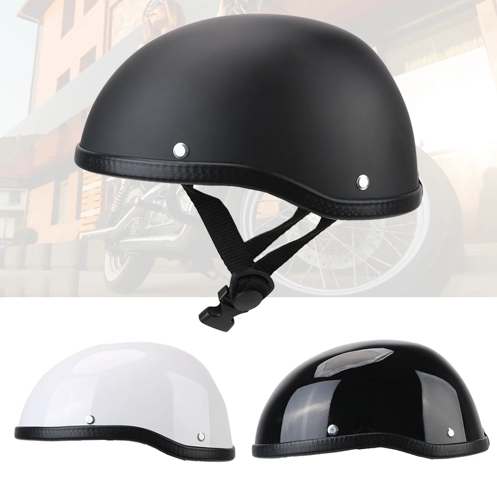 Unisex Retro Motorcycle Helmet Vintage MTB Bike Helmet Ultralight Cycling Half Face Safety Helmet