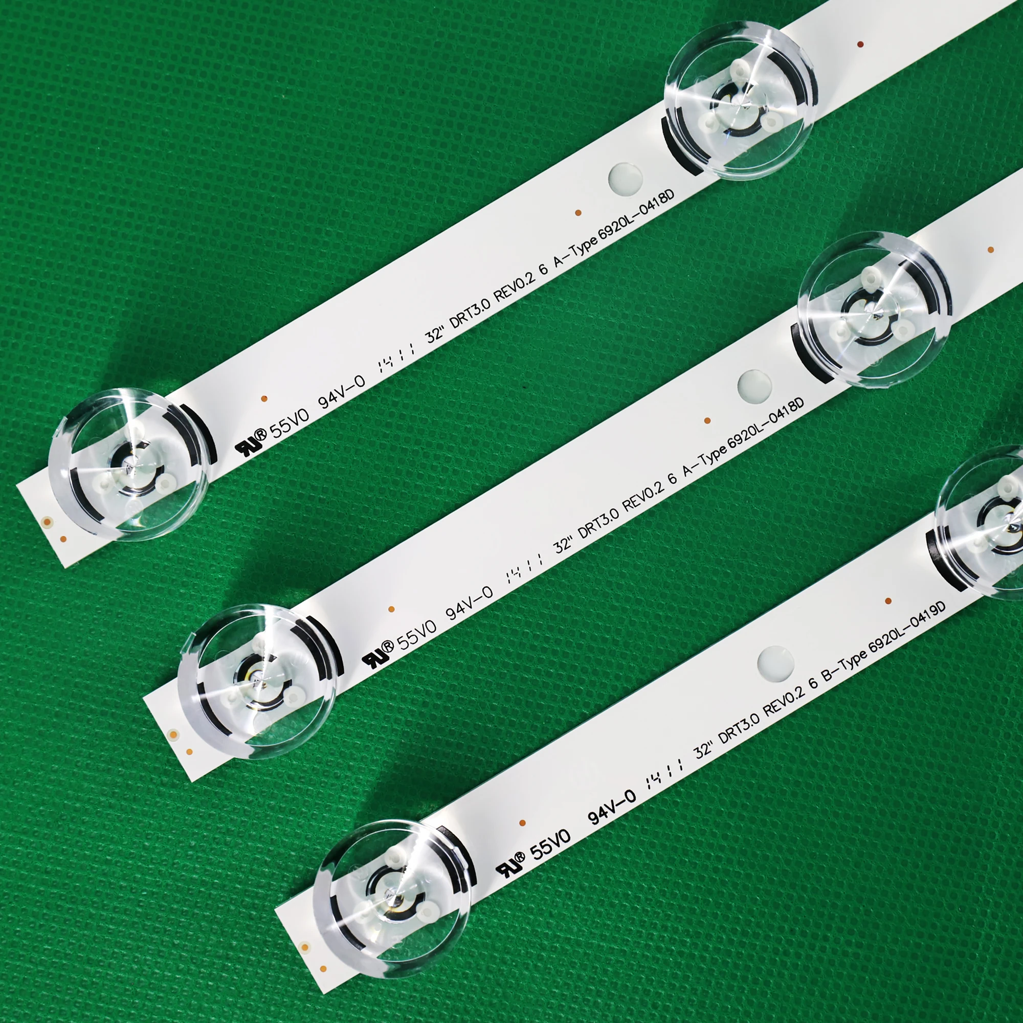 3 個 Led ライトストリップ LG 32MB25VQ Innotek DRT 3.0 32 LV320DUE 32LF580V 32LB5610 32LB582V 32LB5800 32LF560V 32LB561V