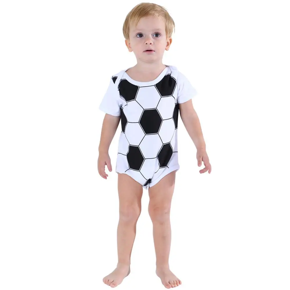 Newborn Bodysuit Baby Boys Sport Casual Outfit Infant Girl Clothing Set Costume 100% Cotton Summer Short Romper