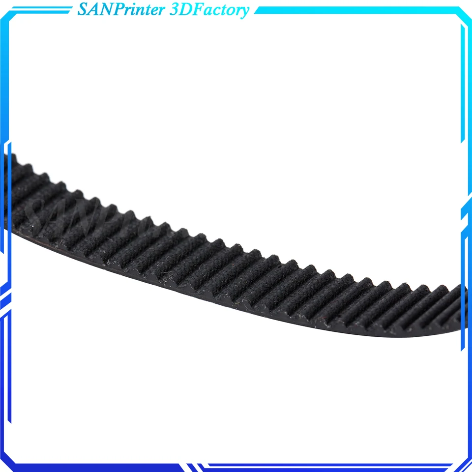 3D Printer Parts C-19 GT2 Closed Loop Rubber 2GT Timing Belt Width 6mm 10mm Length 170 180 200 220 240 250 260 280 294mm