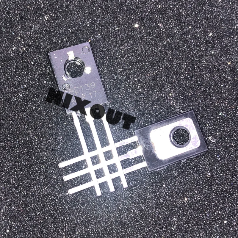 100個〜500ピース/ロットBD139に126 100% オリジナル本物